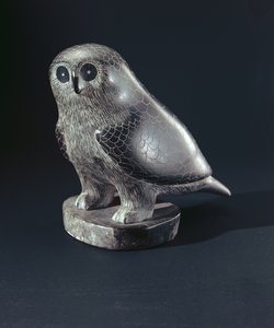 Pöllö, Cape Dorsetista (vuolukivi)
